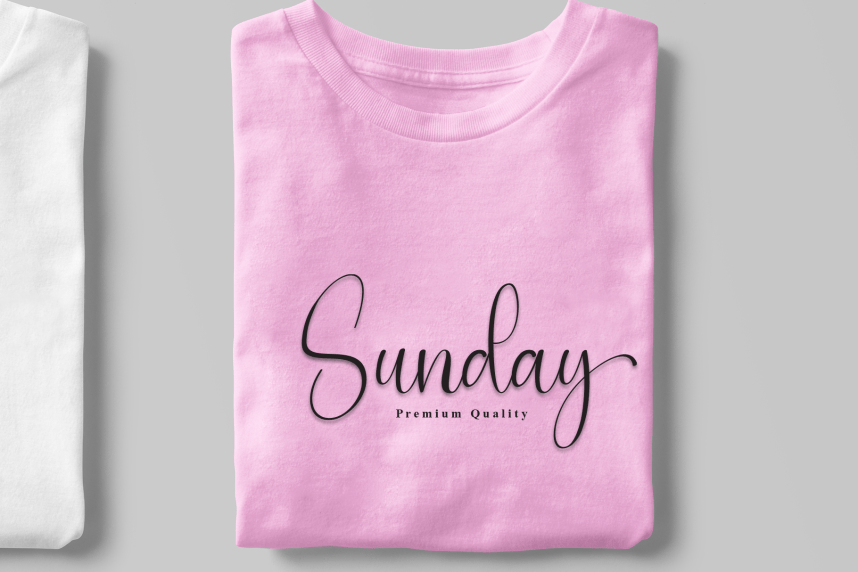 Beautyday Calligraphy Script Font preview image 2