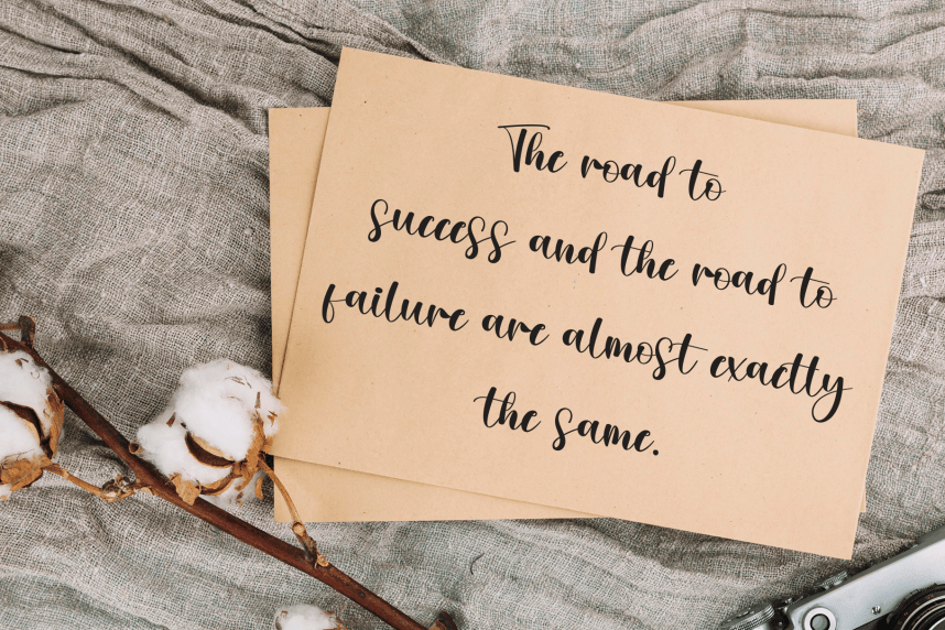 Outglow Calligraphy Script Font preview image 3