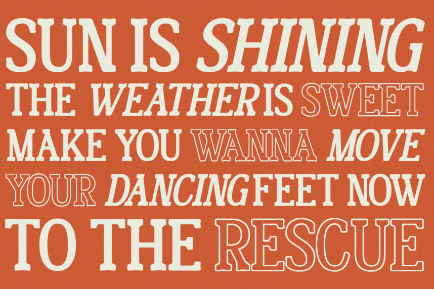 Second Choice Font preview image 3