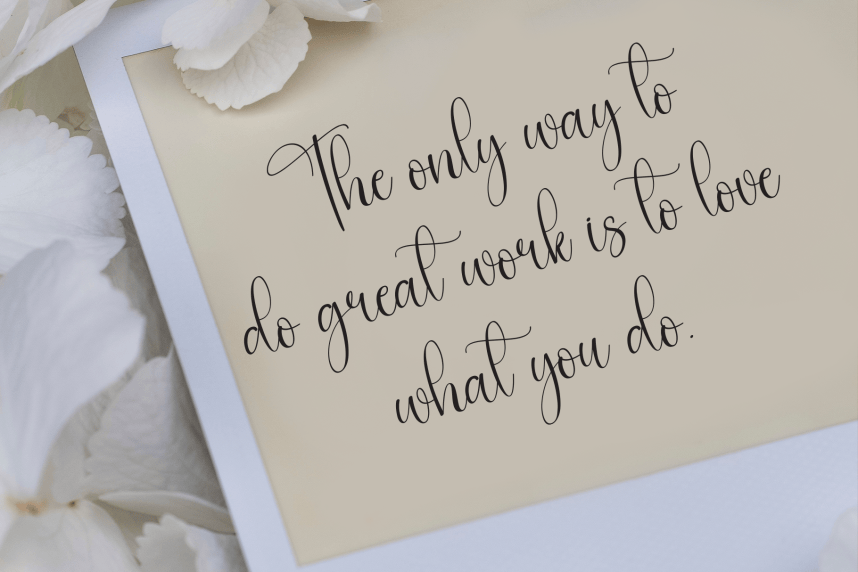 Beautyday Calligraphy Script Font preview image 3