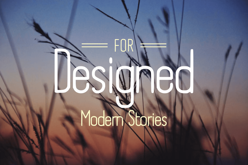 Boyanda – Modern Organic Display Font preview image 3