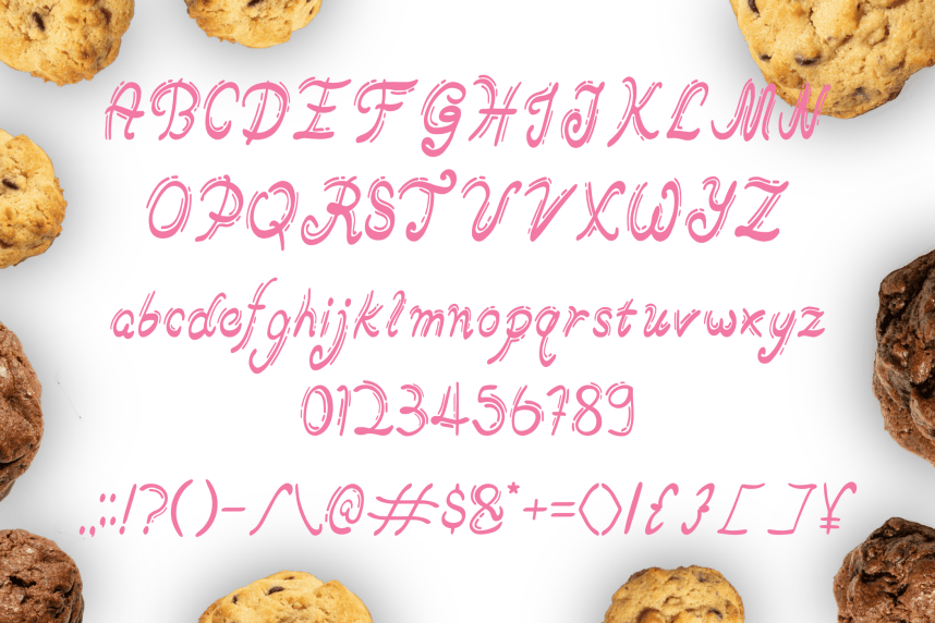 Crumble Handwritten Font preview image 4