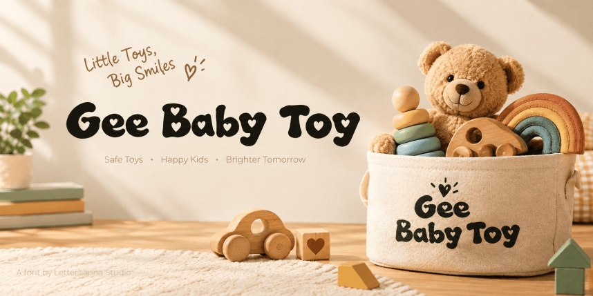 Koolavie – A Playful Bubble Font preview image 4