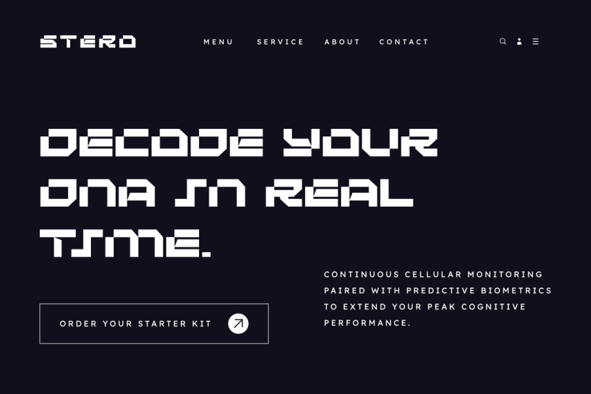 Netech – Modern Futuristic Font preview image 3