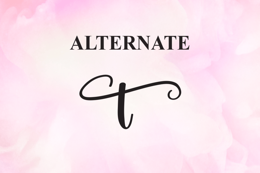 Beautiful Calligraphy Script Font preview image 5