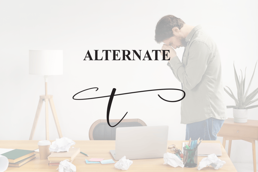 Overthink Calligraphy Font preview image 5