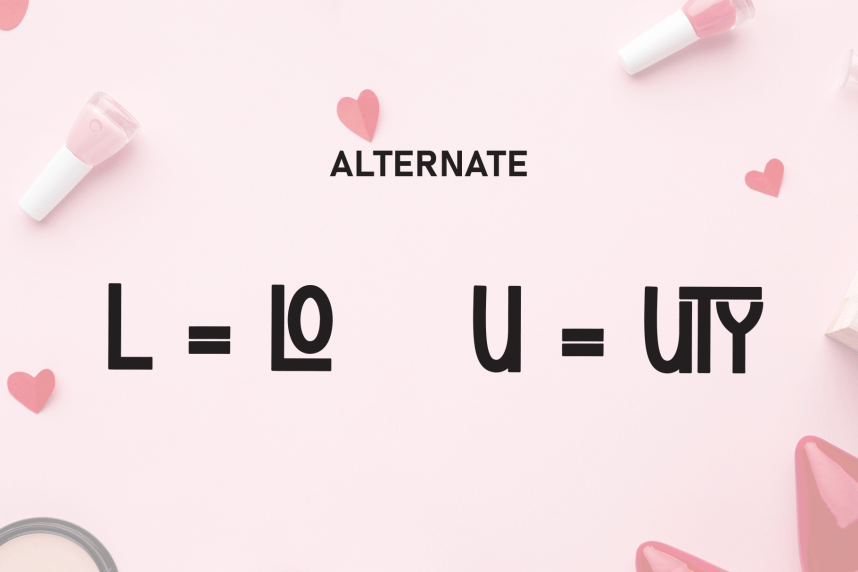 Love Beauty Playful Font preview image 5