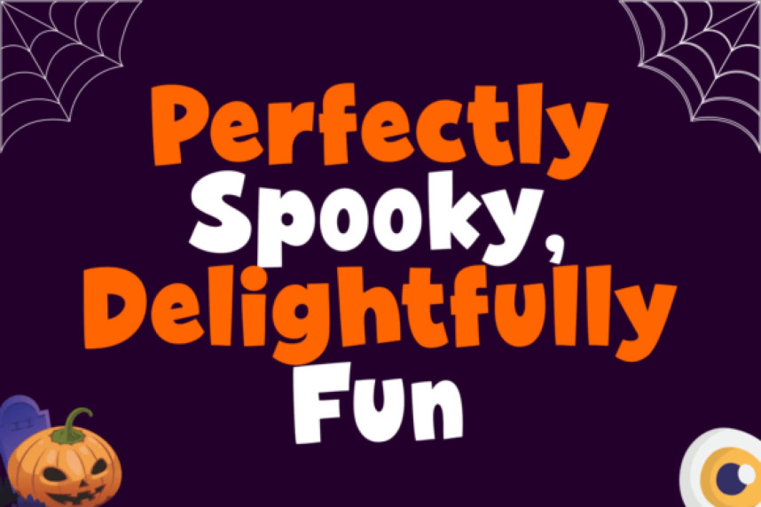 Batsy Bounce Font preview image 3