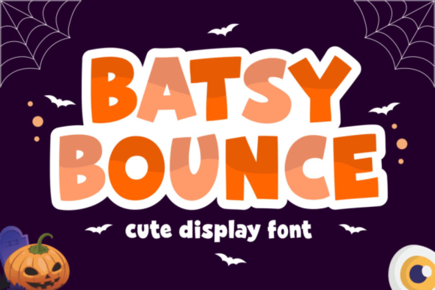 Batsy Bounce Font