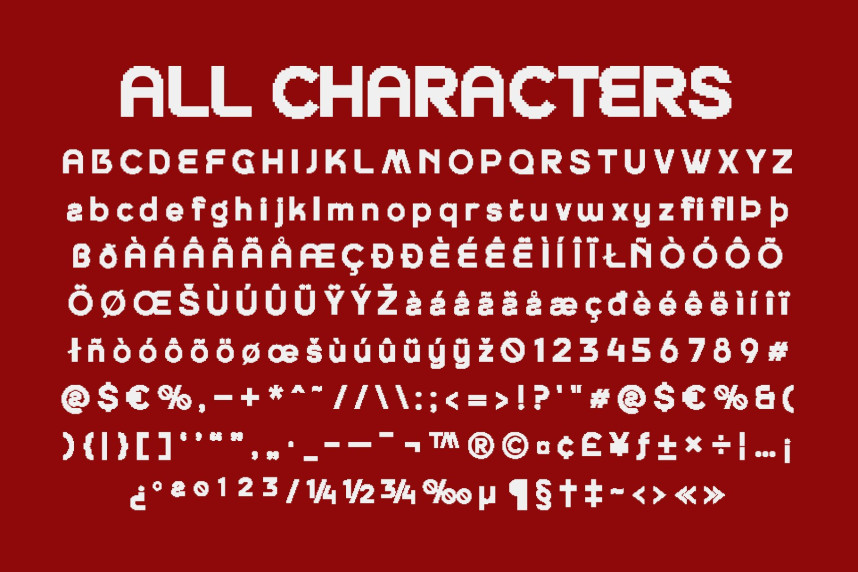 CS Goleta Semipixel Font preview image 5