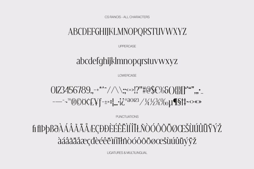 CS Rancis Font preview image 5