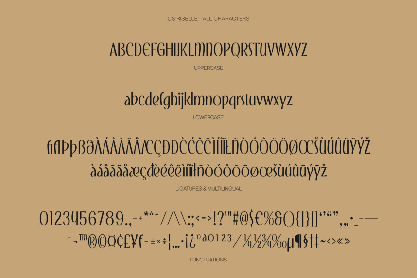 CS Riselle Font preview image 5