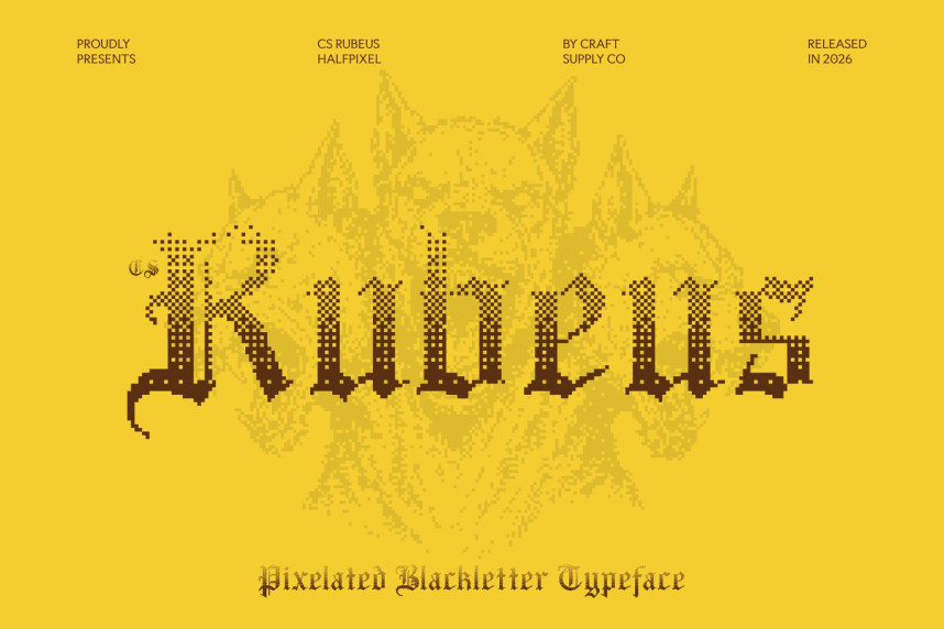 CS Rubeus Halfpixel Font