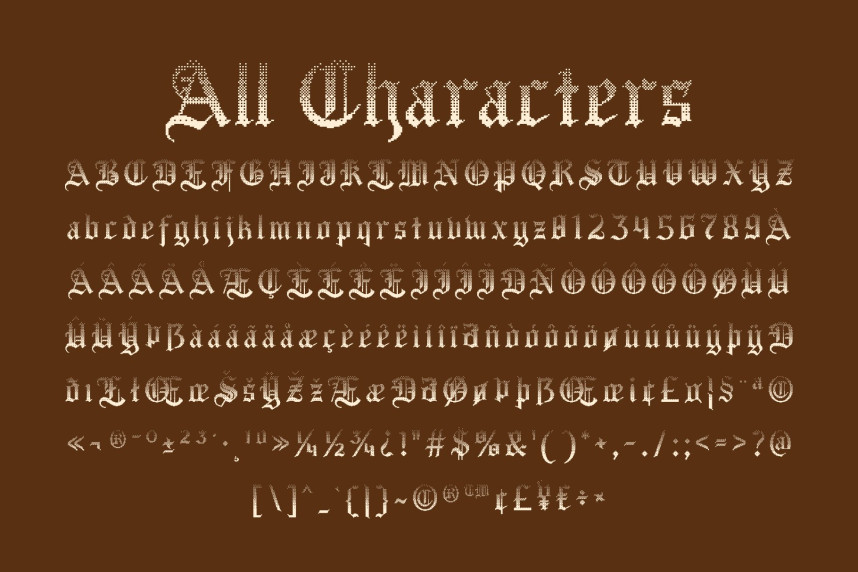 CS Rubeus Halfpixel Font preview image 5
