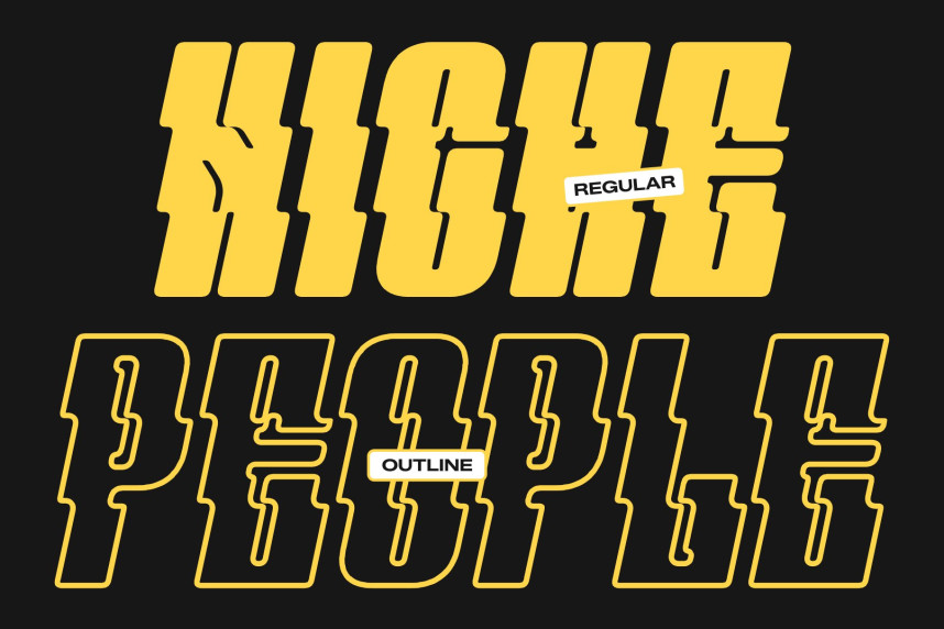CS Rude Rippled Font preview image 3