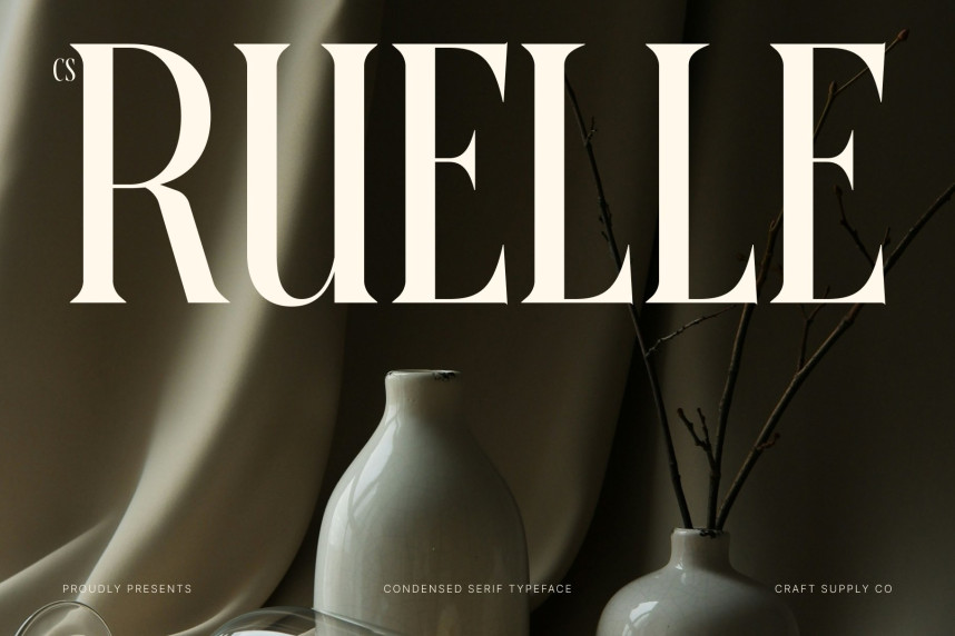 CS Ruelle Font
