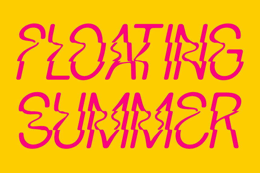 CS Sublime Rippled Font preview image 3