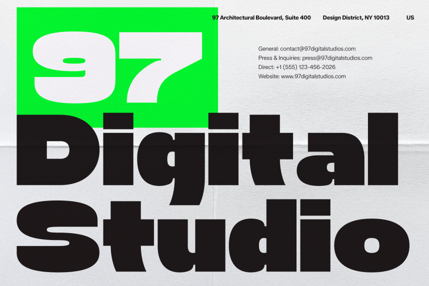 Dork Raft | Extra Bold Grotesk Font preview image 3