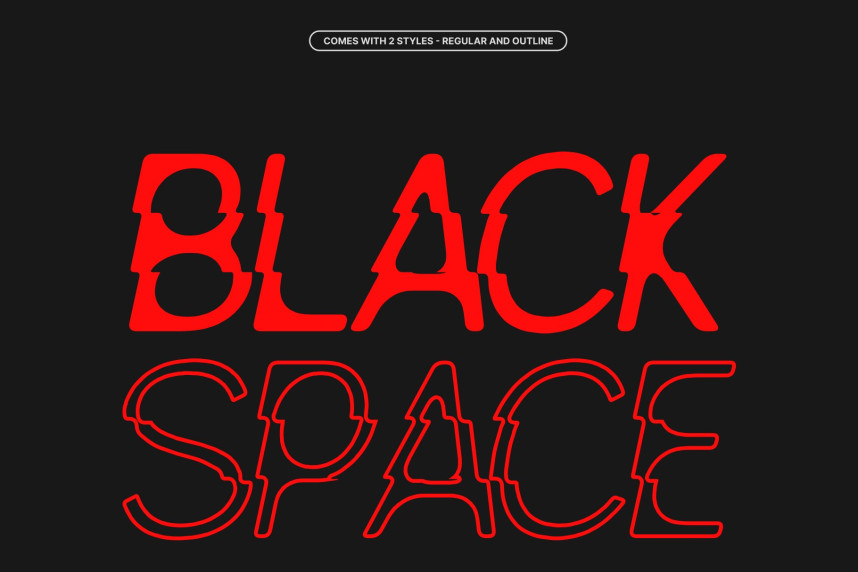 Dorlan Rippled Font preview image 3