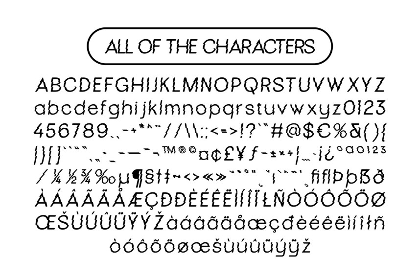Heily Rippled Font preview image 5