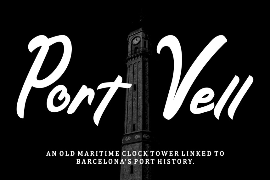 Metrolight Script Display Font preview image 2