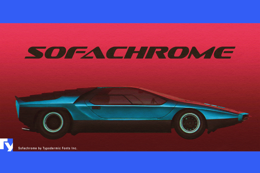 Sofachrome Font