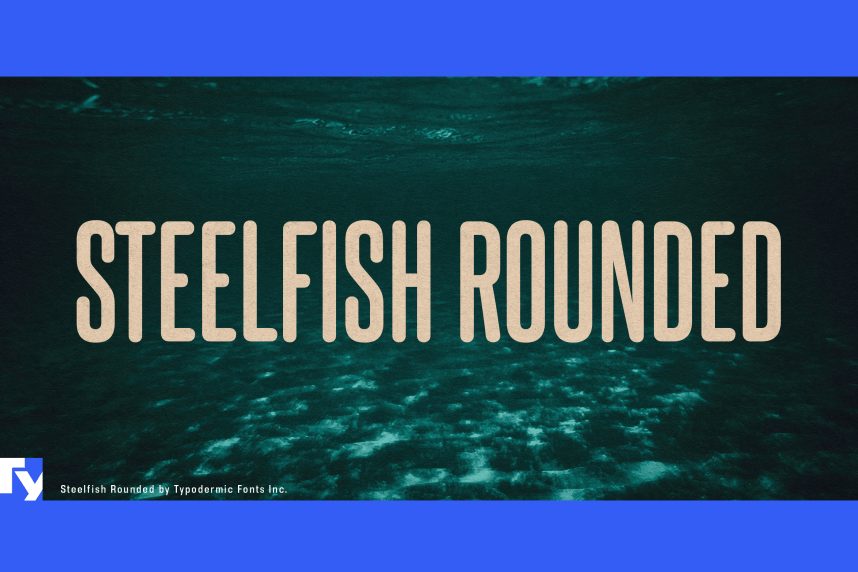The Steelfish Rounded Font