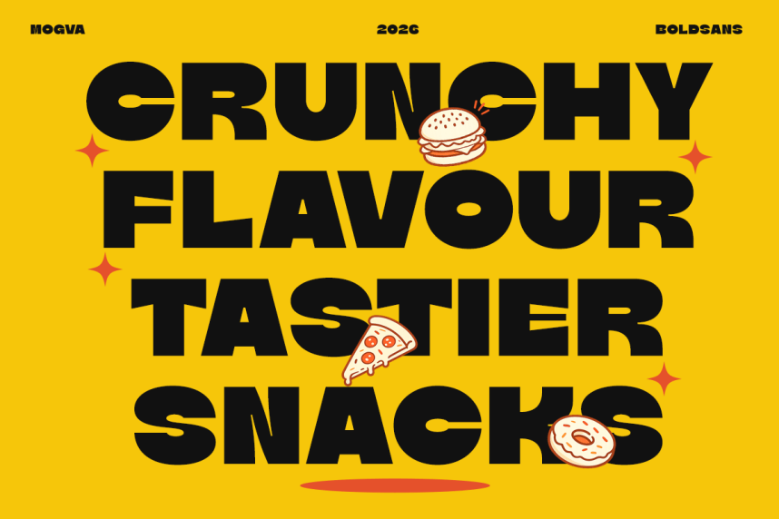 Mogva – Bold Display Font preview image 2