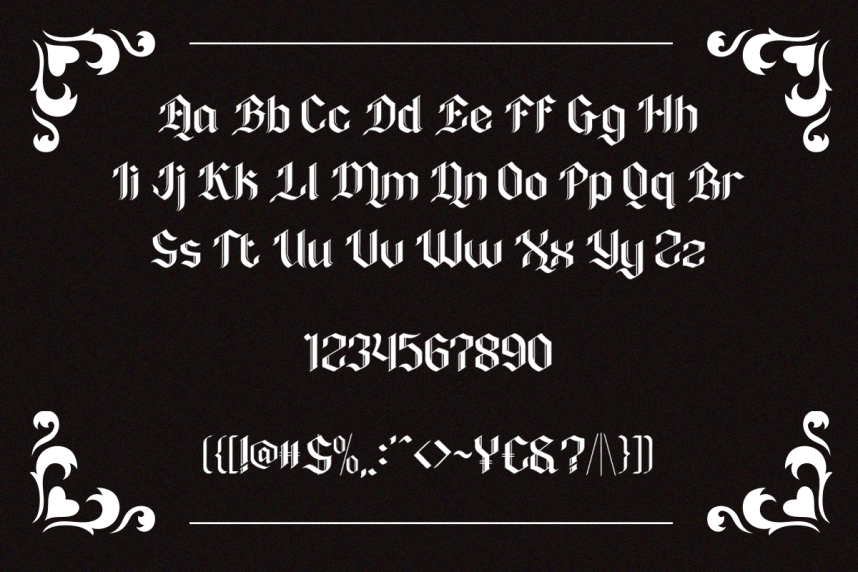 King Melody Font preview image 5