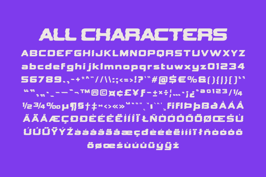 CS Geist Rippled Font preview image 5