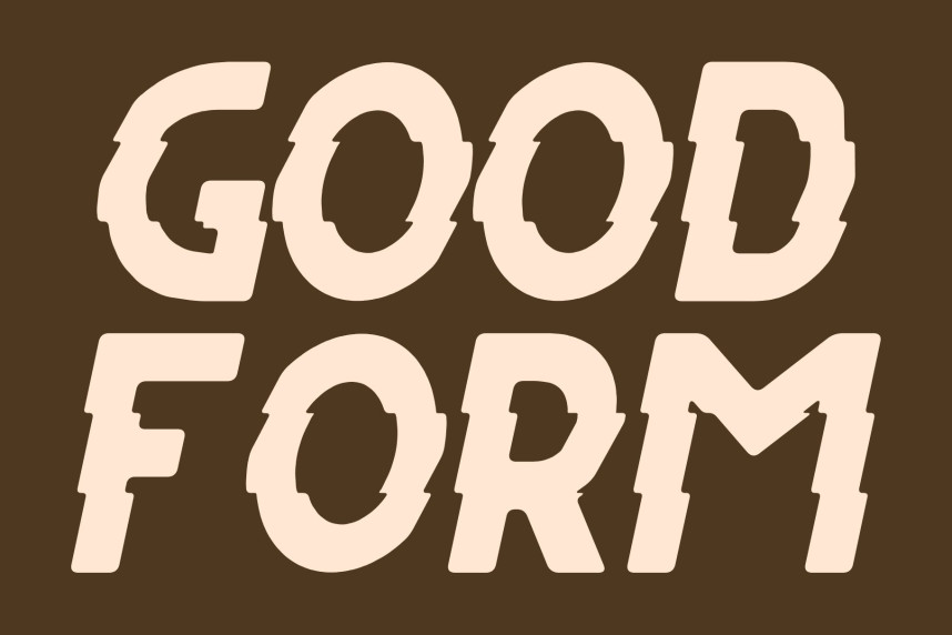 CS Gordon Rippled Font preview image 4