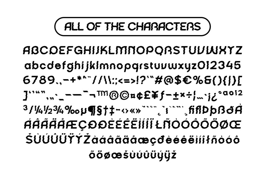 CS Mollwish Rippled Font preview image 5