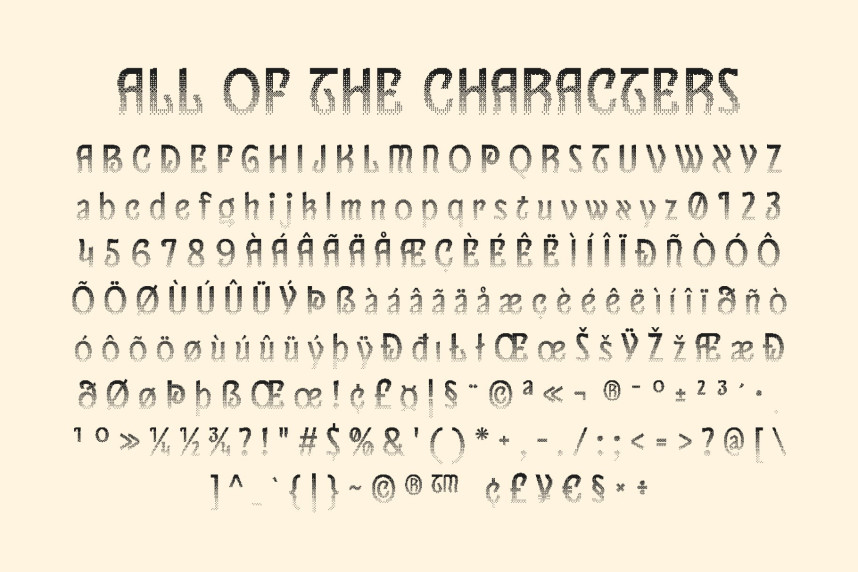 CS Razel Halfpixel Font preview image 5