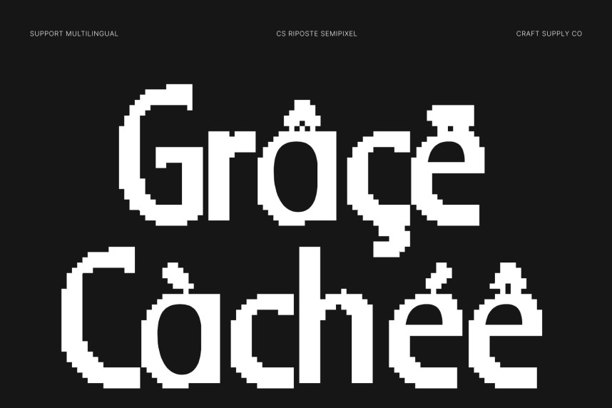 CS Riposte Semipixel Font preview image 4