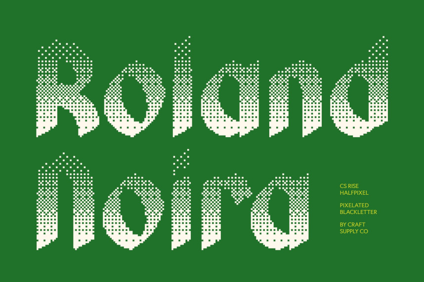 CS Rise Halfpixel Font preview image 2
