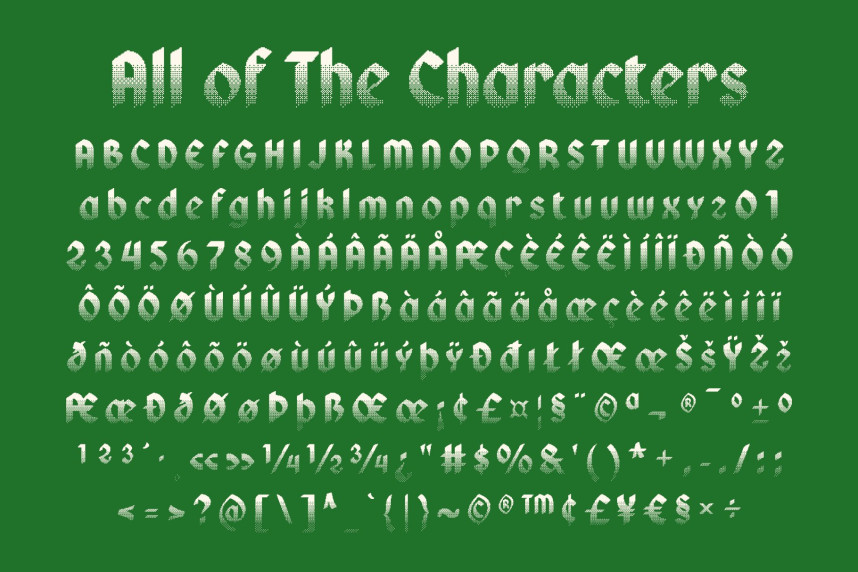 CS Rise Halfpixel Font preview image 5