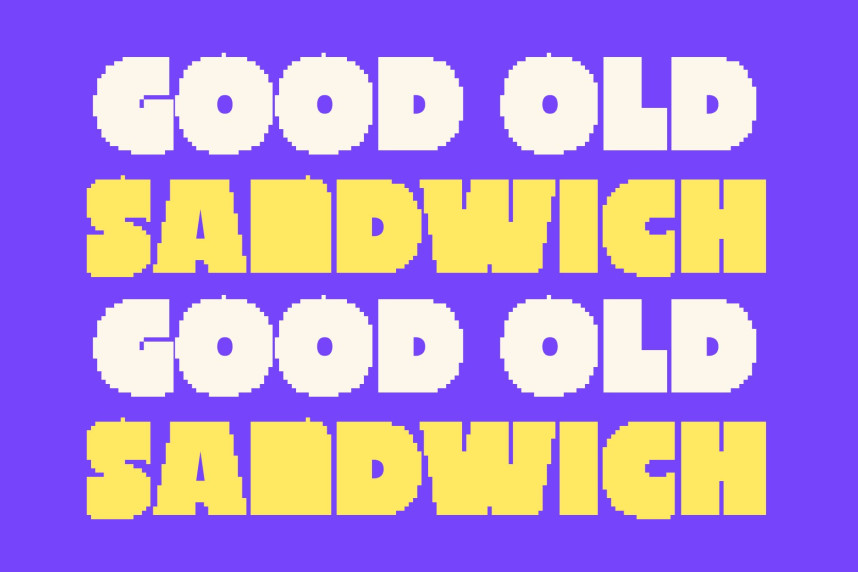 CS Risgard Semipixel Font preview image 2