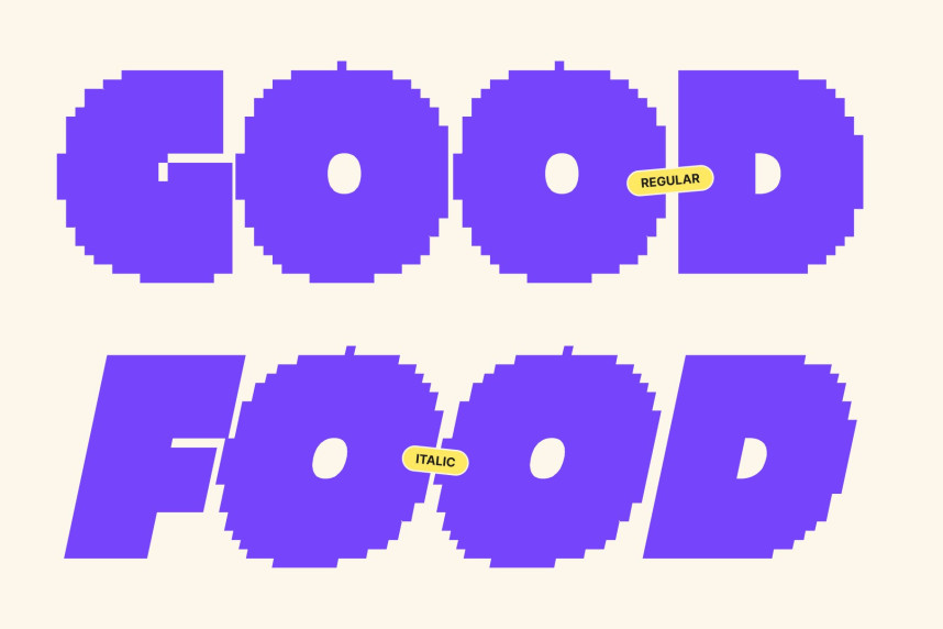 CS Risgard Semipixel Font preview image 3