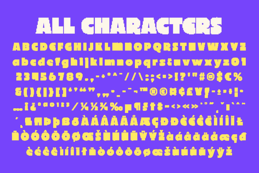 CS Risgard Semipixel Font preview image 5