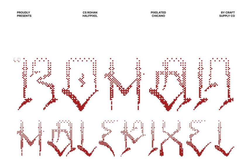 CS Rohan Halfpixel Font