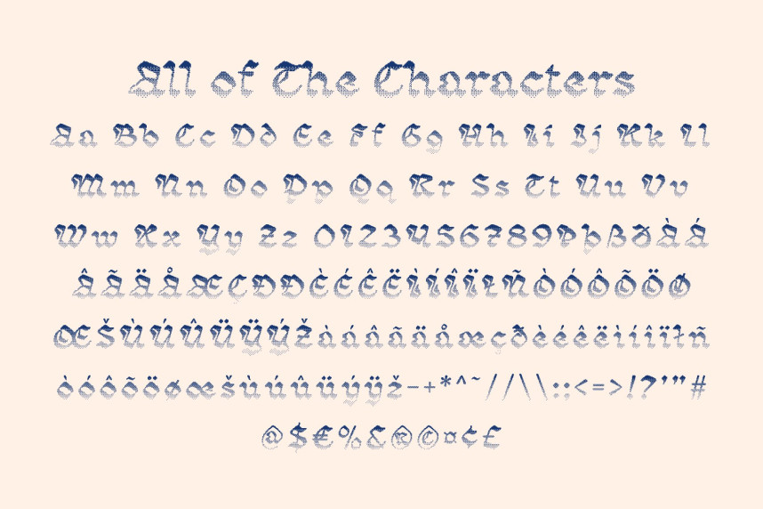 CS Rolins Halfpixel Font preview image 5