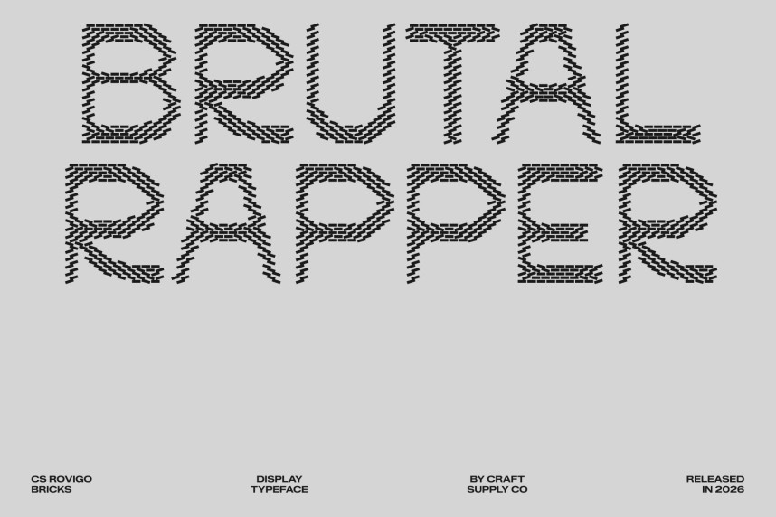 CS Rovigo Bricks Font preview image 2
