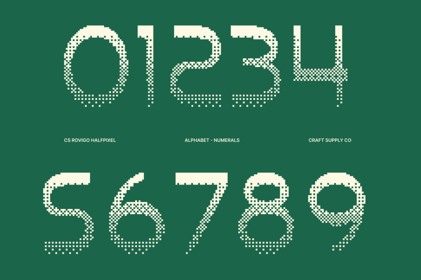 CS Rovigo Halfpixel Font preview image 3