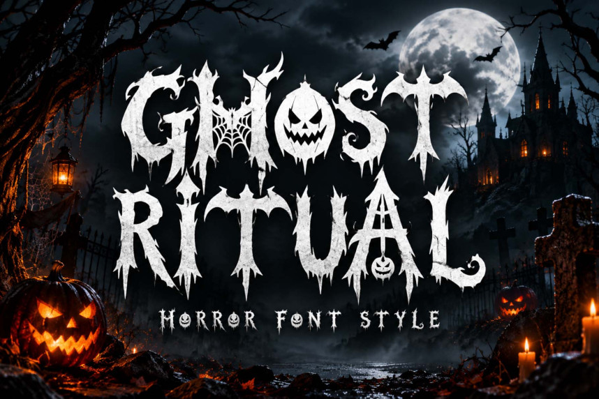 Ghost Ritual – Horror Gothic Font
