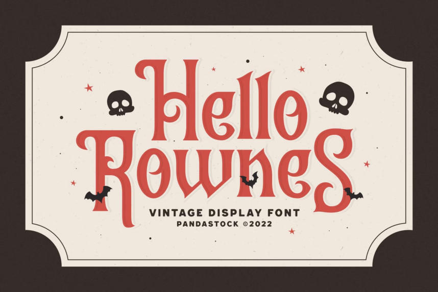 Hello Rownes Font