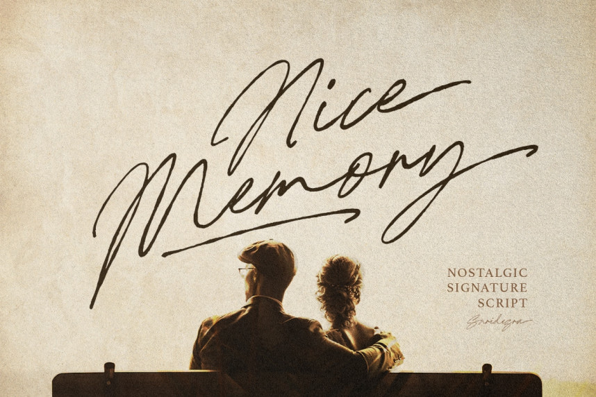 Nice Memory – Nostalgic Script Font