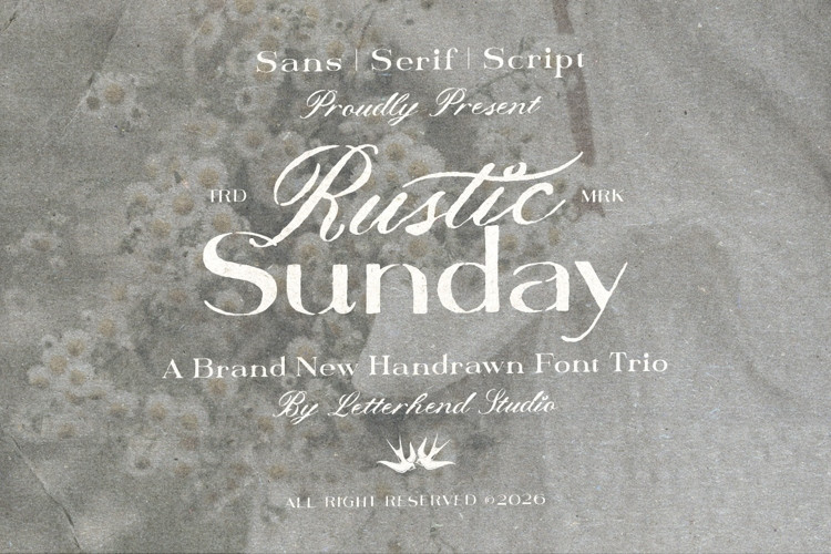 Rustic Sunday Font