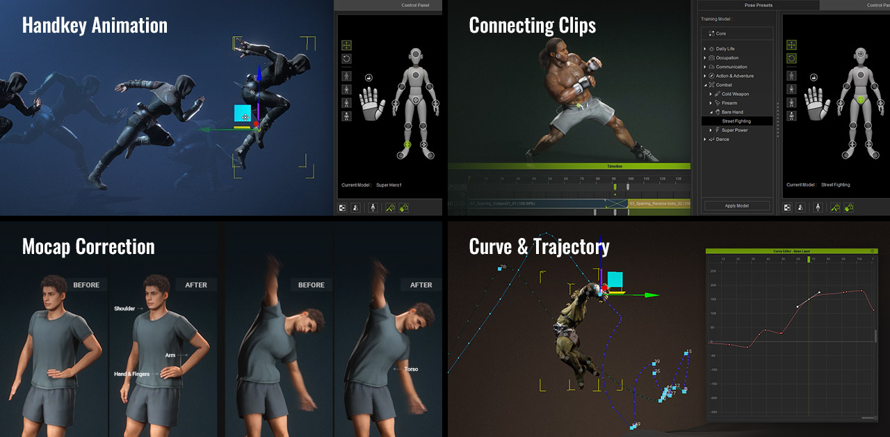 A Major Leap for Professional Animation Editing - befores & afters