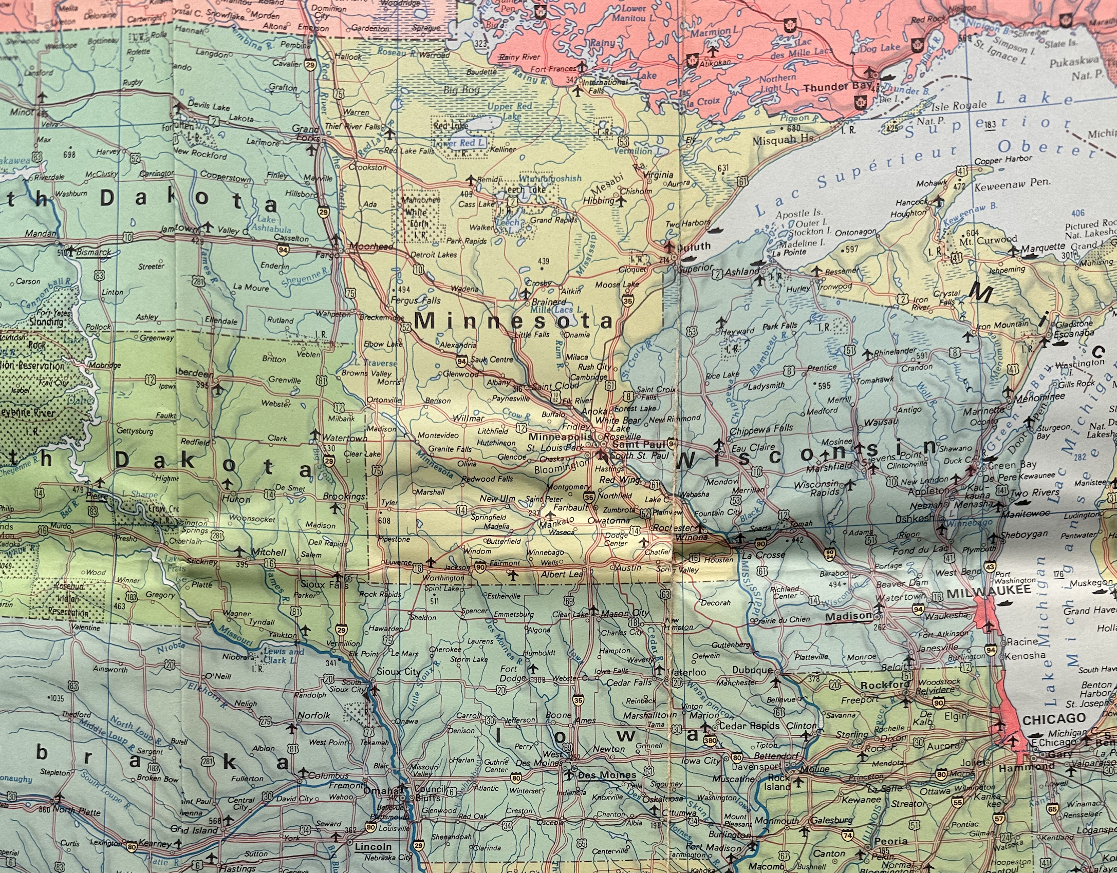 Upper Midwest Road Trip 60 Photos Morilly Com Upper Midwest Map 