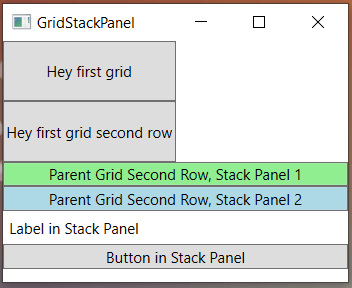 GridStackPanel - BeginCodingNow.com